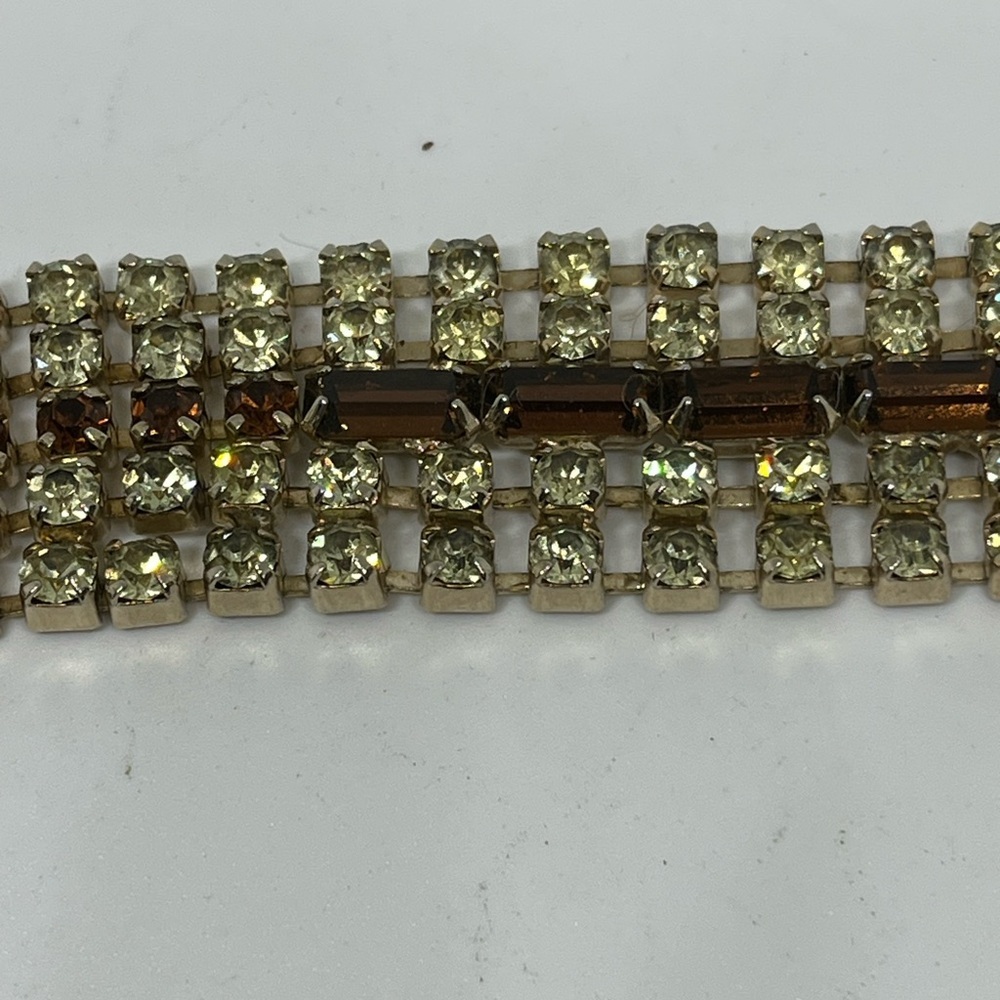 Vintage Rhinestone Bracelet - Picture 4 of 7